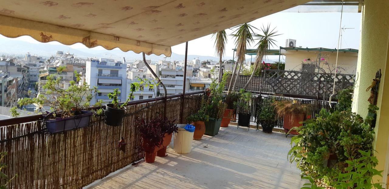 Penthouse Balcony Close To Acropolis Apartment เอเธนส์ ภายนอก รูปภาพ