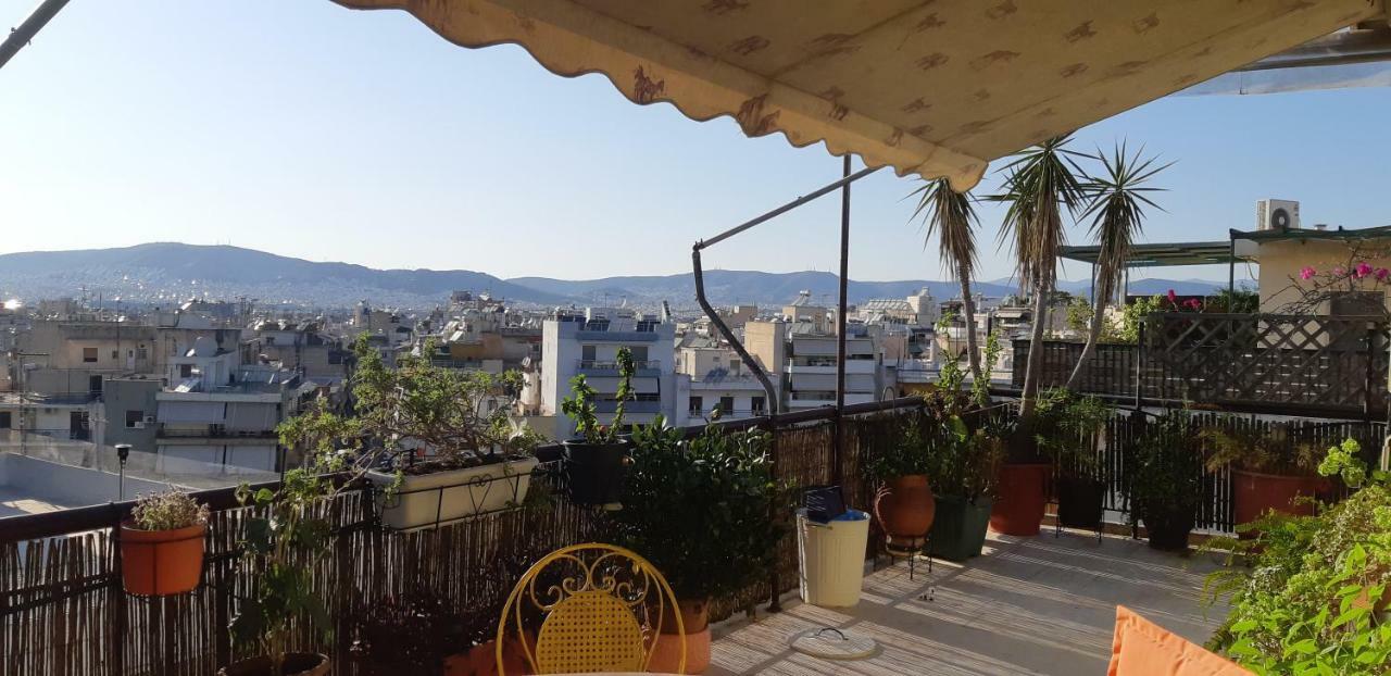 Penthouse Balcony Close To Acropolis Apartment เอเธนส์ ภายนอก รูปภาพ